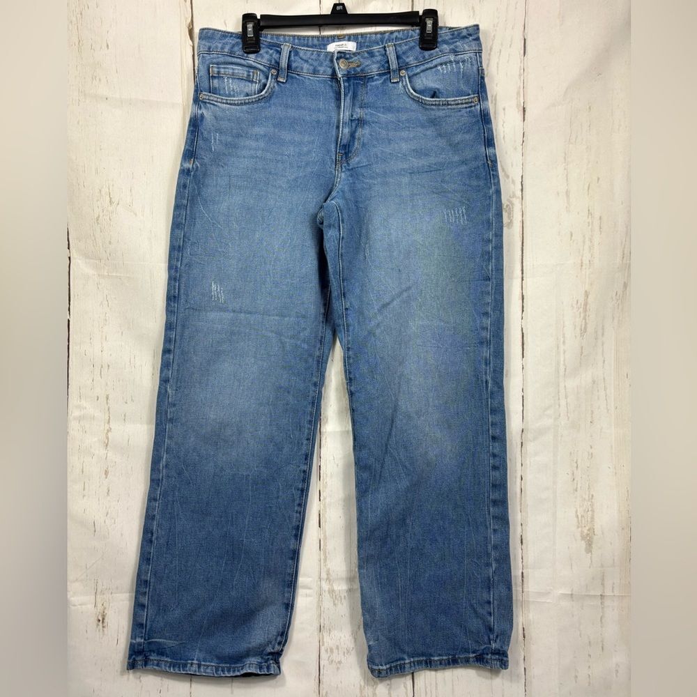 Forever 21 Premium Wide Leg Palazzo Jeans Straight Leg